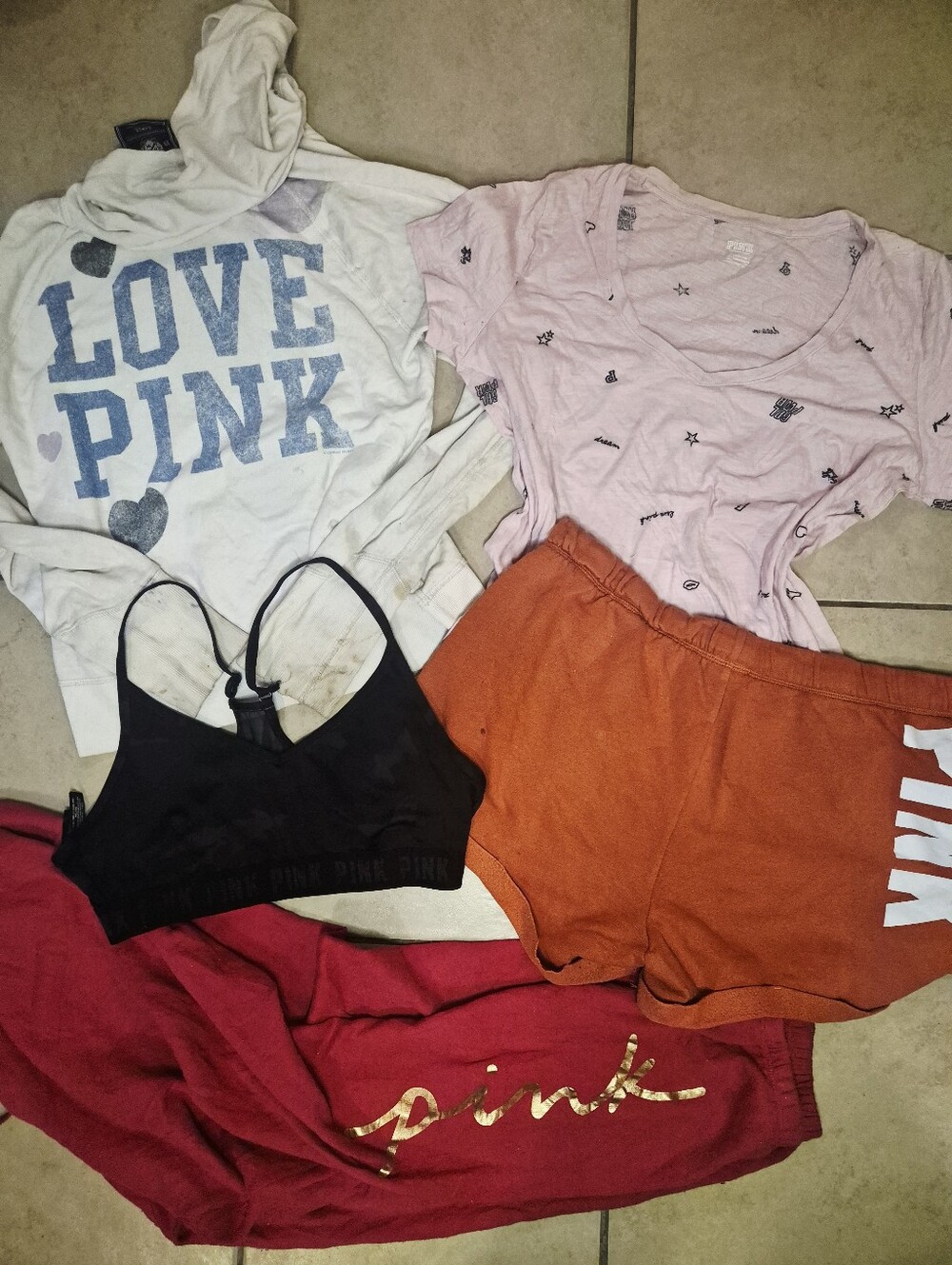 Pink Bundle Fair Condition Size L/Xk